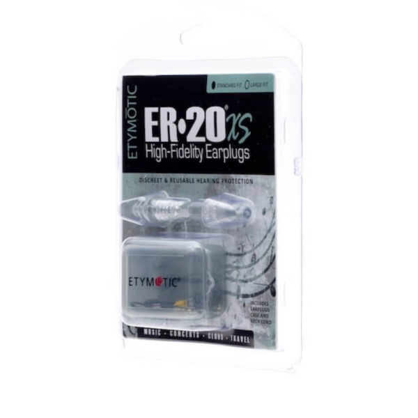 Etymotic ER20xs Earplugs in Packaging