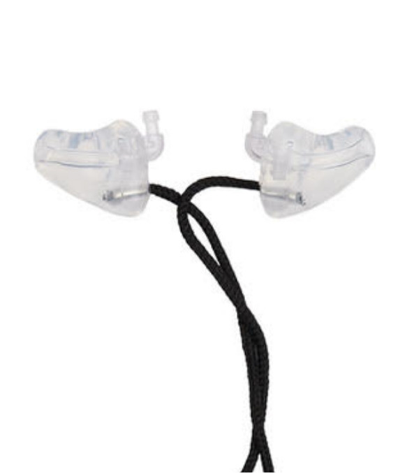 Broadcaster earplugs for Security